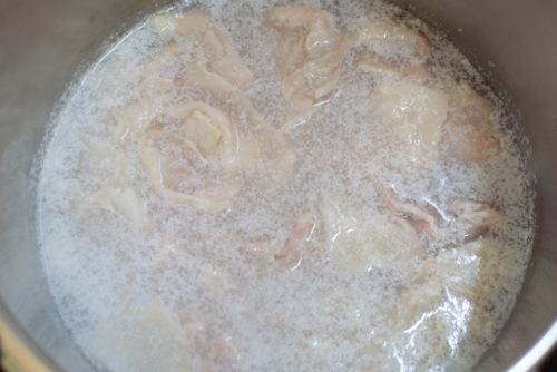 圧力鍋で柔らか！豚バラ大根のしょうゆ煮のレシピの写真