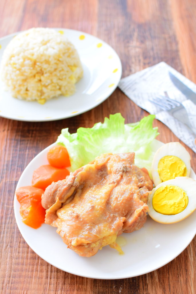 圧力鍋で作る!しっとり柔らか!鶏もも肉の生姜じょうゆ煮のレシピ