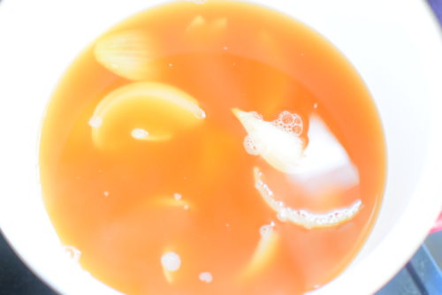 肉団子と豆腐の醤油ピリ辛スープのレシピの写真
