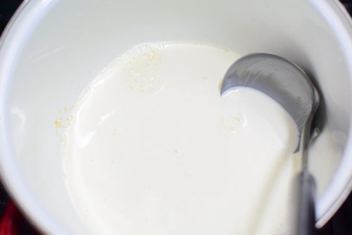 卵と白砂糖不使用！白ねりごまプリンのレシピの写真