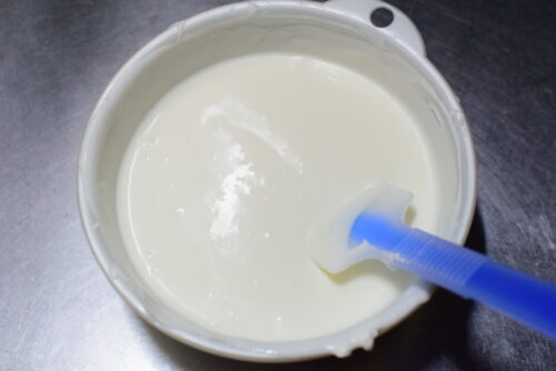 ふわふわなめらかヨーグルトミルクムースのレシピの写真