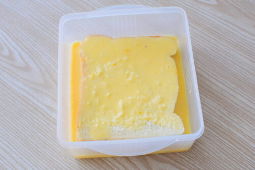 【牛乳不使用】飲むヨーグルトで作るフレンチトーストのレシピの写真