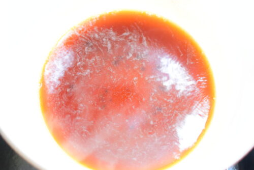 【粉寒天で作る】黒糖入り水ようかんのレシピの写真