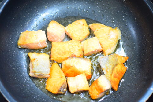 鮭は揚げない簡単、南蛮漬けの写真レシピの写真