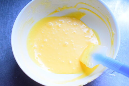【ホットケーキミックス使用】しっとりヨーグルトパウンドケーキのレシピの写真