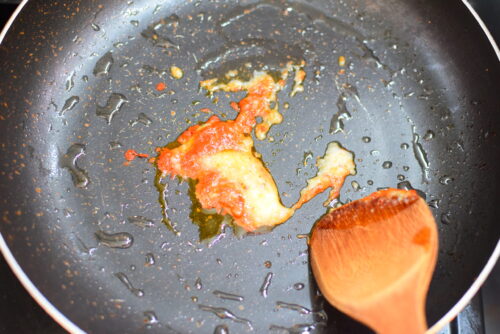 【レンチンでホクホク】長芋と豚ひき肉のオイスターソース炒め写真