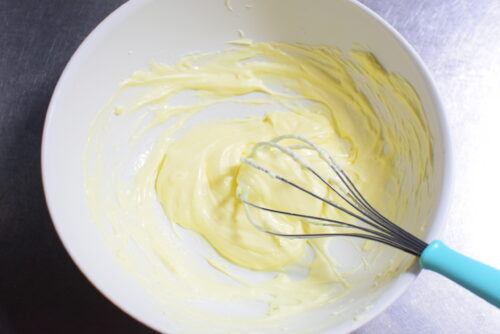 【ゼラチン使用】チーズミルクプリンのレシピの写真